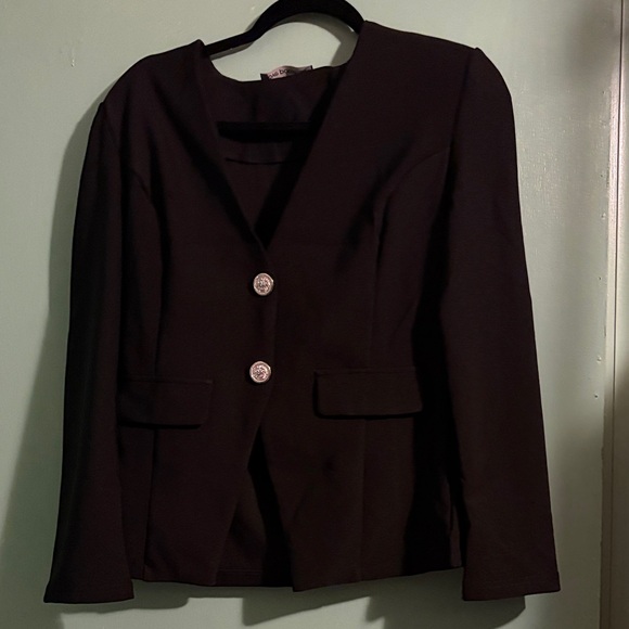 Jackets & Blazers - Elegant Black Women's Blazer